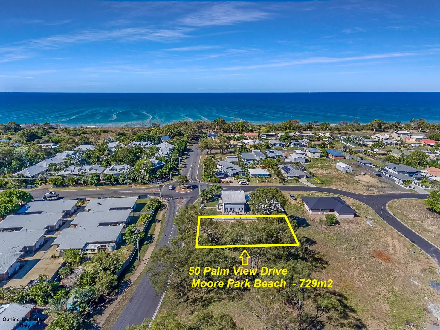 Main view of Homely land listing, 50 Palm View Drive, Moore Park Beach QLD 4670