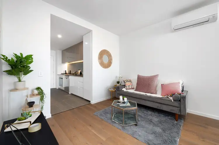 Second view of Homely apartment listing, 1106D/4 Tannery Walk, Footscray VIC 3011