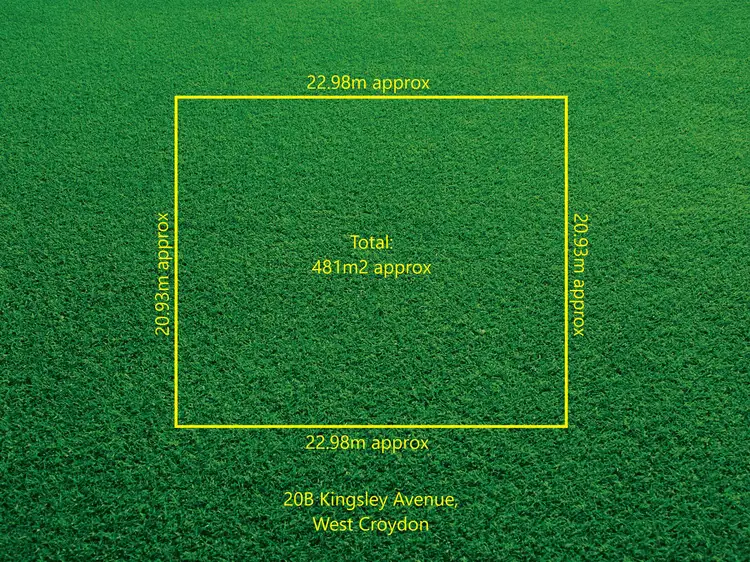 Main view of Homely land listing, 20B Kingsley Avenue, West Croydon SA 5008