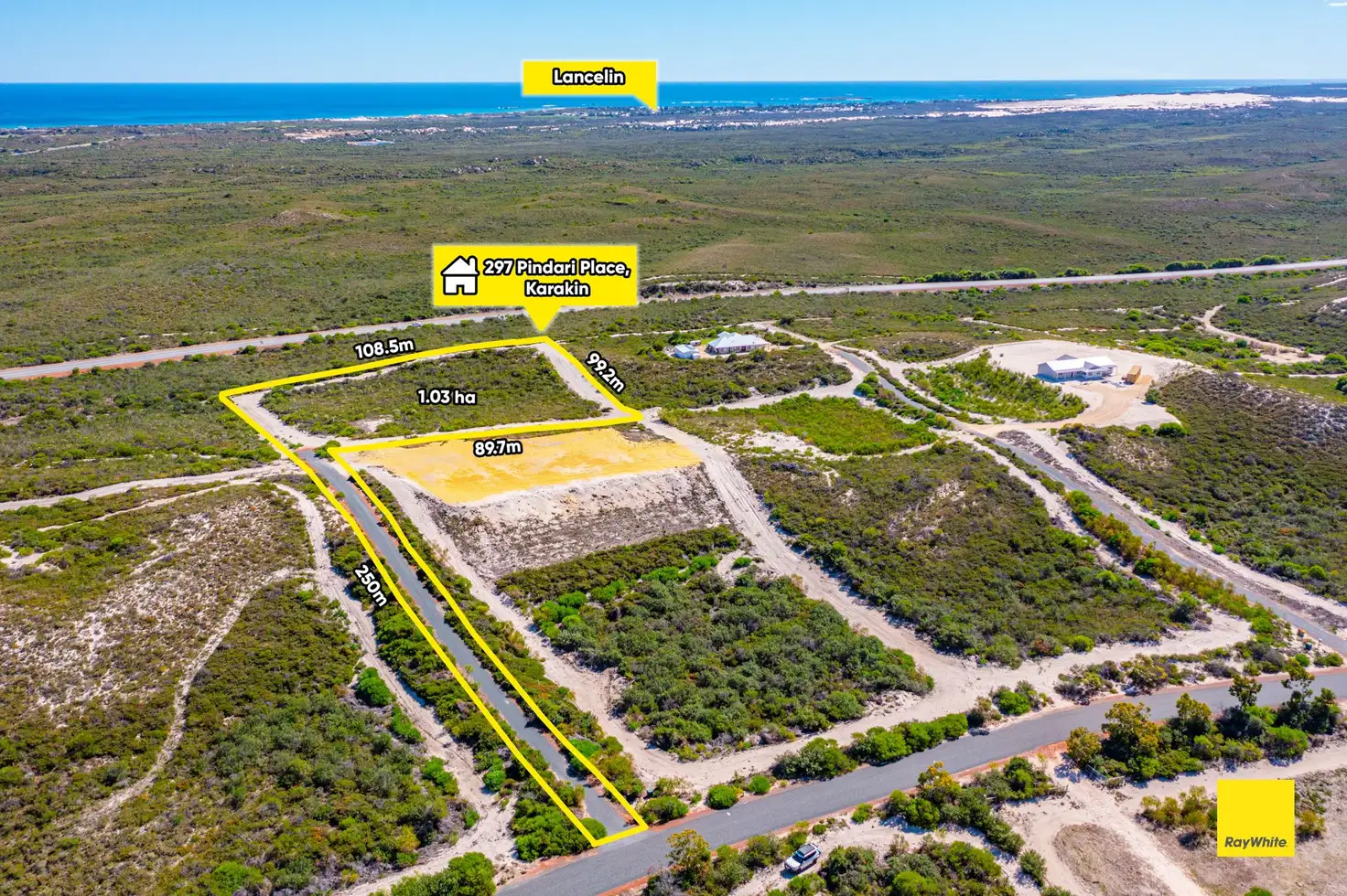Main view of Homely land listing, LOT 297 PINDARI Place, Karakin WA 6044