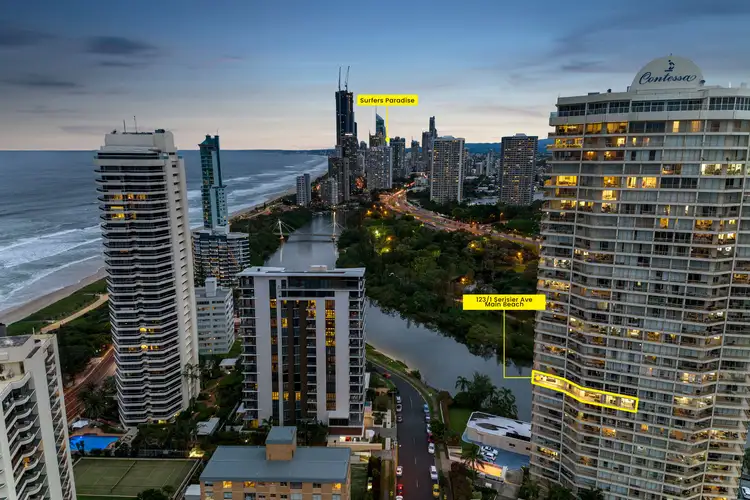 Fifth view of Homely apartment listing, 123 'Contessa' 1 Serisier Avenue, Main Beach QLD 4217