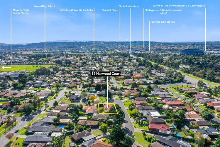 Third view of Homely house listing, 19 Harwood Court, Berwick VIC 3806