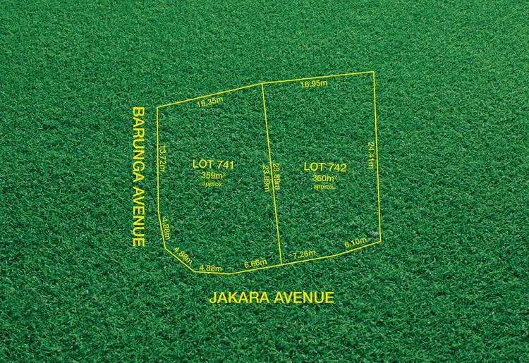 Main view of Homely land listing, LOT 741 & 742, 20 Barunga Avenue, Ingle Farm SA 5098
