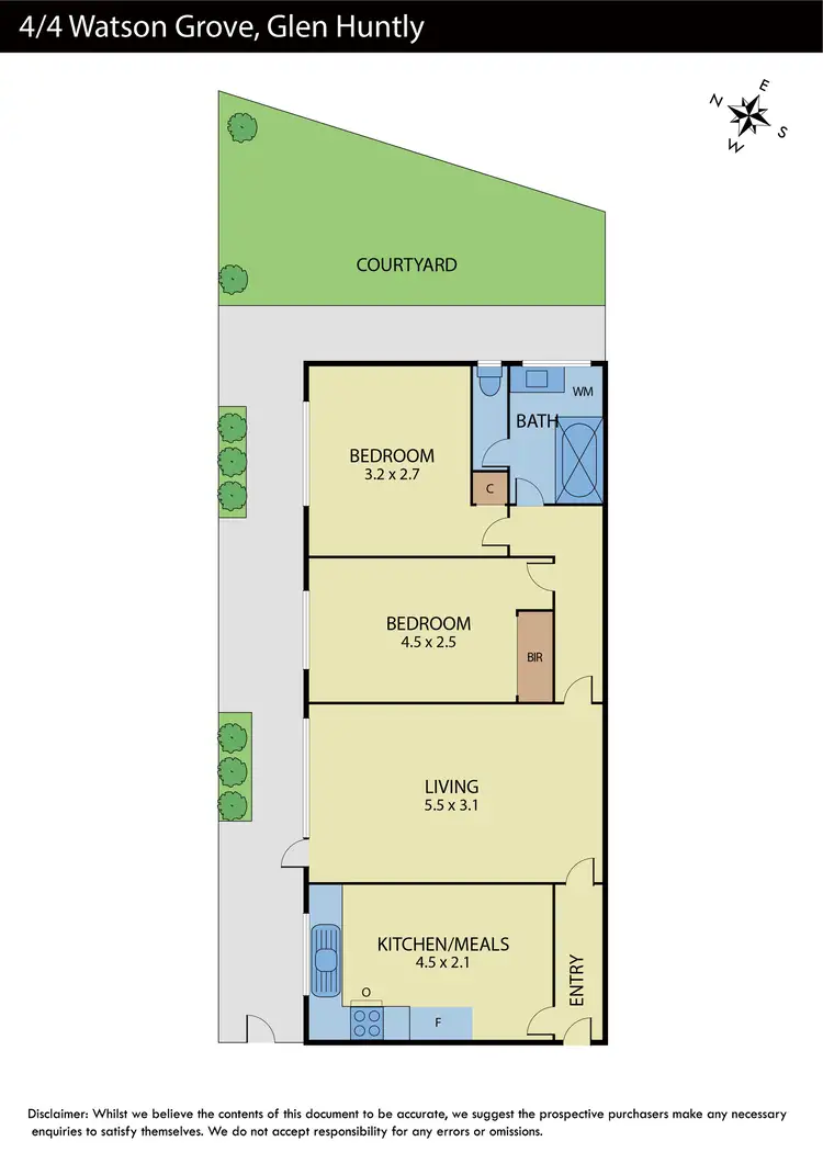 Seventh view of Homely apartment listing, 4/4 Watson Grove, Glen Huntly VIC 3163