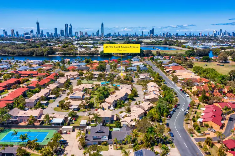 Main view of Homely townhouse listing, 45/50 St Kevins Avenue, Benowa QLD 4217