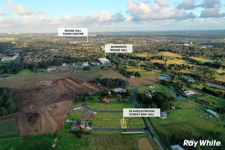 Second view of Homely land listing, LOT 33 Hadleywood Street, Box Hill NSW 2765