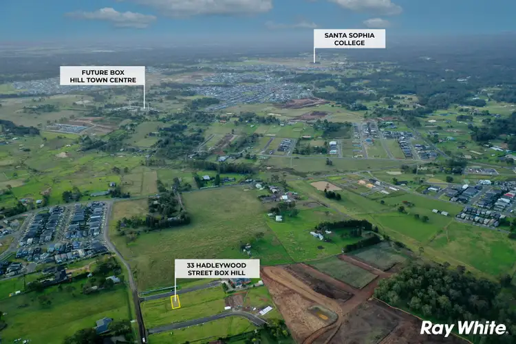 Third view of Homely land listing, LOT 33 Hadleywood Street, Box Hill NSW 2765