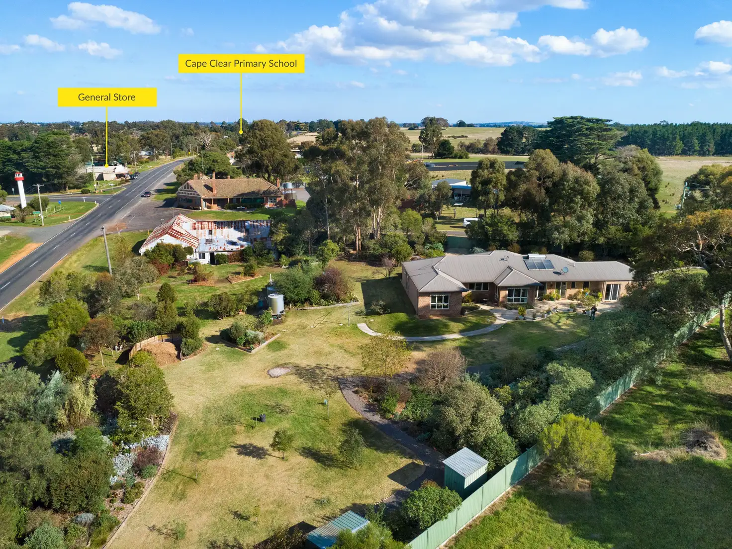 Main view of Homely house listing, 1460 Scarsdale-Pitfield Road, Cape Clear VIC 3351
