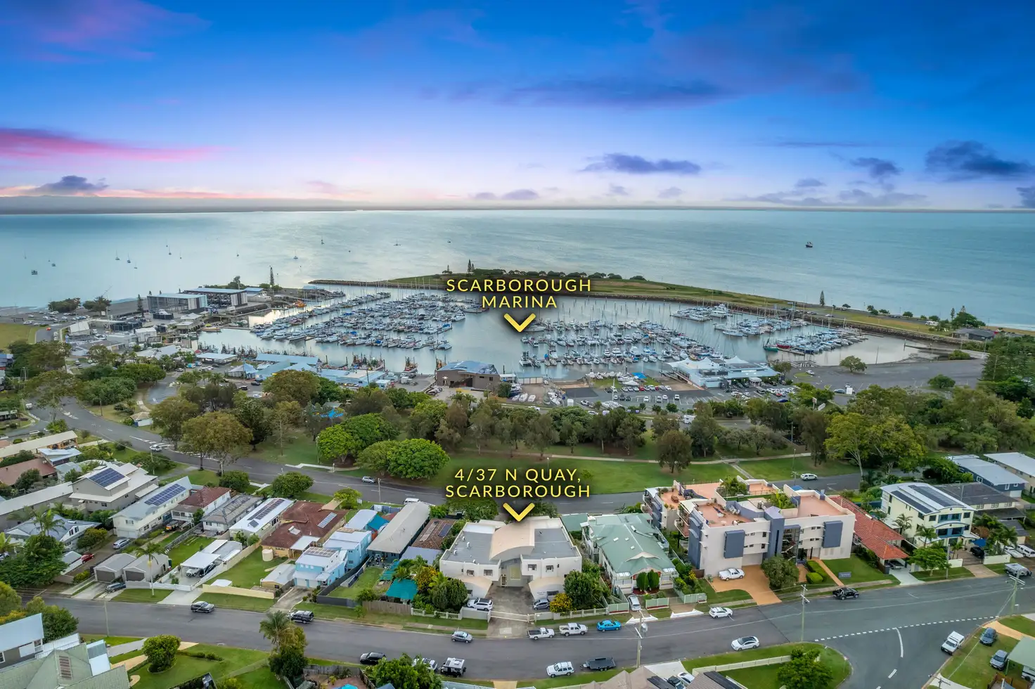 Main view of Homely unit listing, 4/37 North Quay, Scarborough QLD 4020