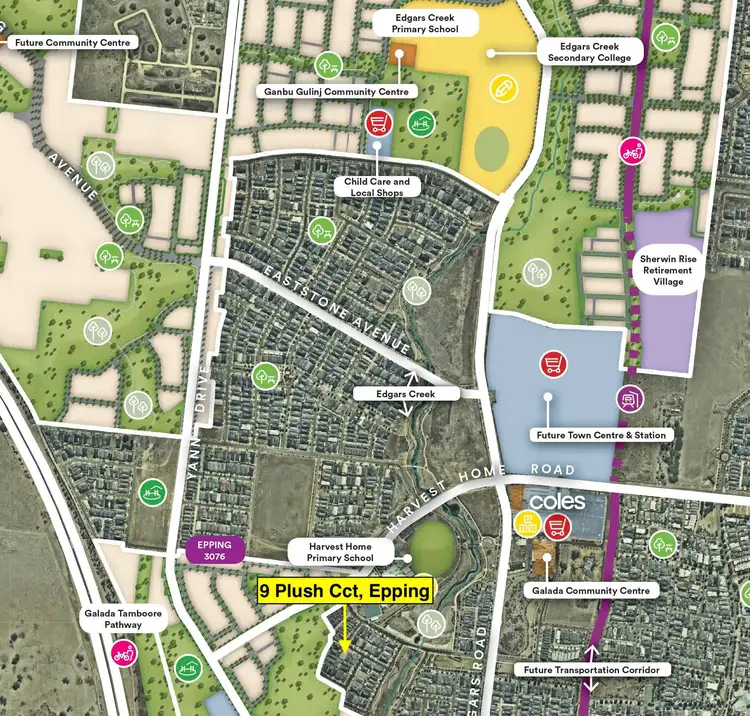Second view of Homely land listing, 9 Plush Circuit, Epping VIC 3076