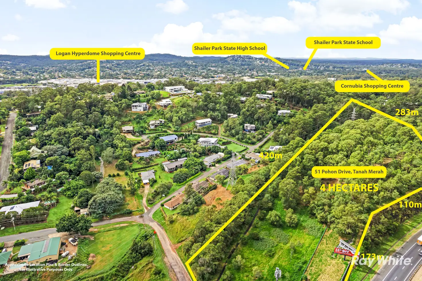 Main view of Homely land listing, 138-140 Murrays Road, Tanah Merah QLD 4128