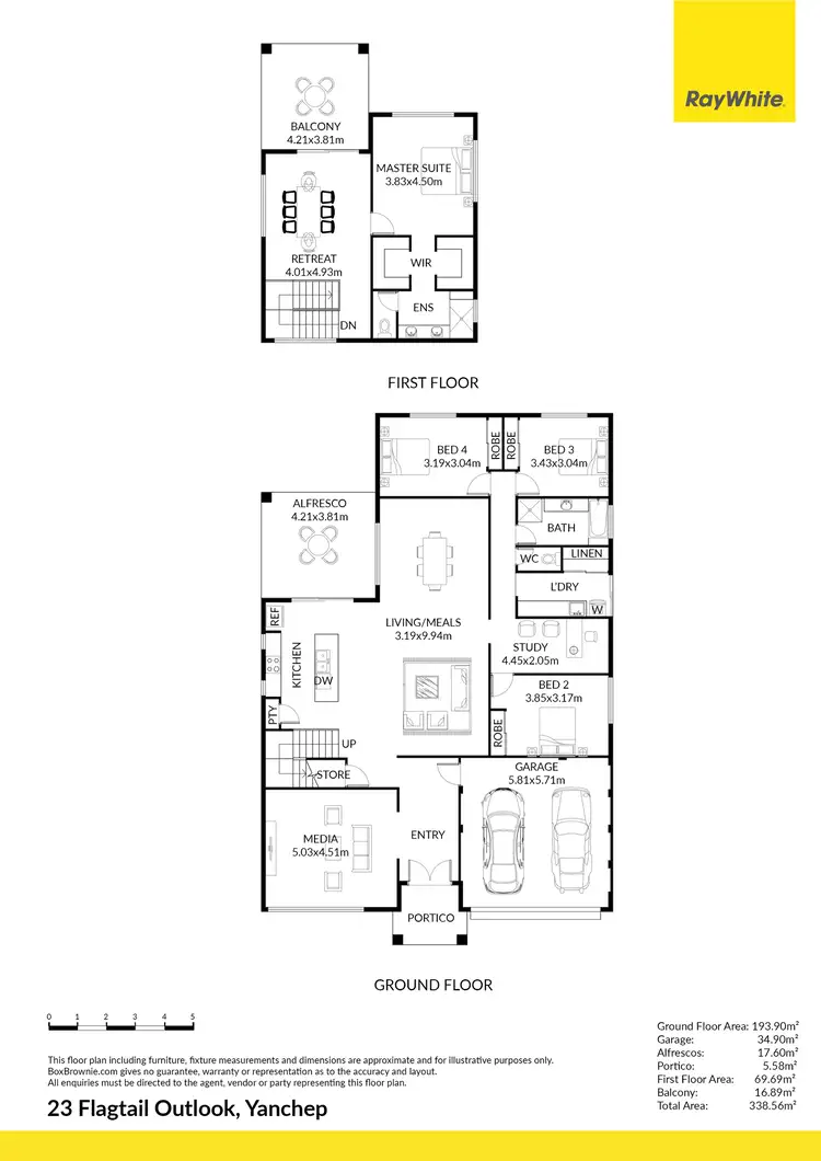 Second view of Homely house listing, 23 Flagtail Outlook, Yanchep WA 6035