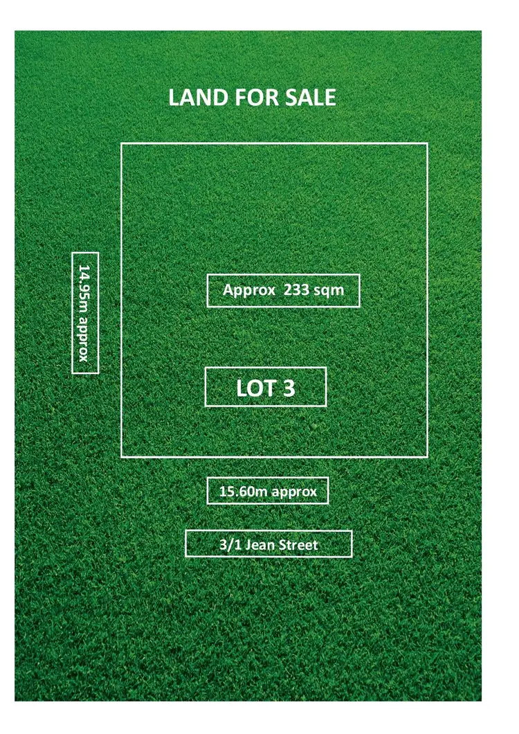 LOT 3, 1 Jean Street, Woodville West SA 5011