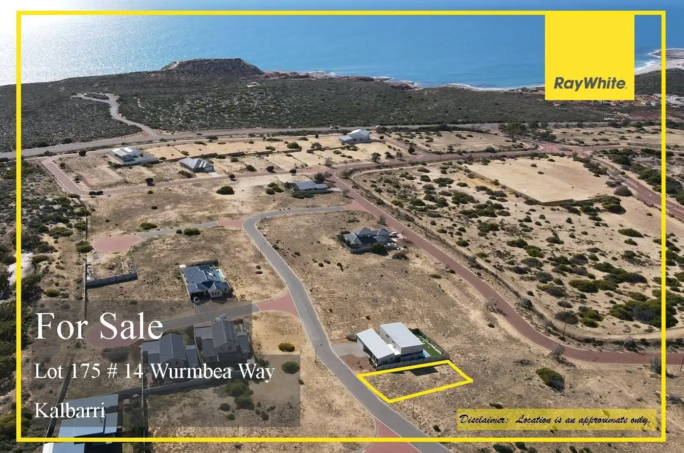Main view of Homely land listing, LOT 175, 14 Wurmbea Way, Kalbarri WA 6536
