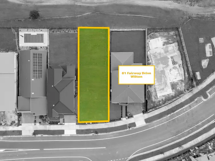 Main view of Homely land listing, 81 Fairway Drive, Wilton NSW 2571