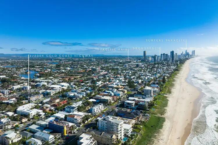 Third view of Homely unit listing, 1/2304 Gold Coast Highway, Mermaid Beach QLD 4218