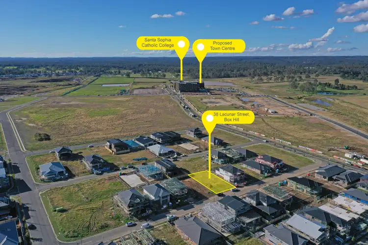 Main view of Homely land listing, 38 Lacunar Street, Box Hill NSW 2765