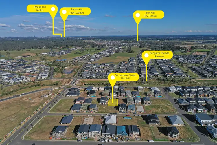 Second view of Homely land listing, 38 Lacunar Street, Box Hill NSW 2765