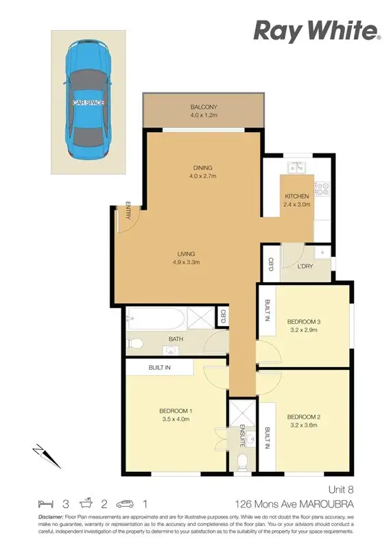 Seventh view of Homely apartment listing, 8/126 Mons Avenue, Maroubra NSW 2035