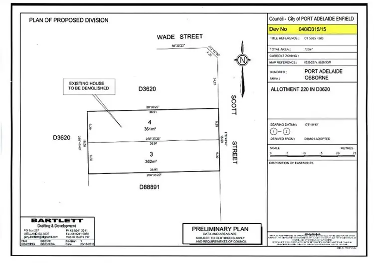 Second view of Homely land listing, Lot 3/15 Scott Street, Osborne SA 5017
