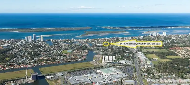 Second view of Homely house listing, 54 Parr Street, Biggera Waters QLD 4216