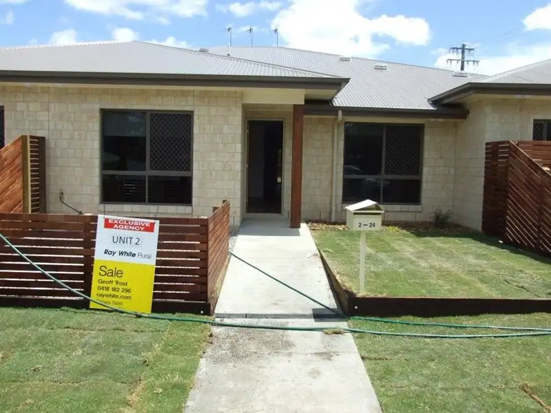 Main view of Homely house listing, Unit 2/24 Creek Street, Crows Nest QLD 4355