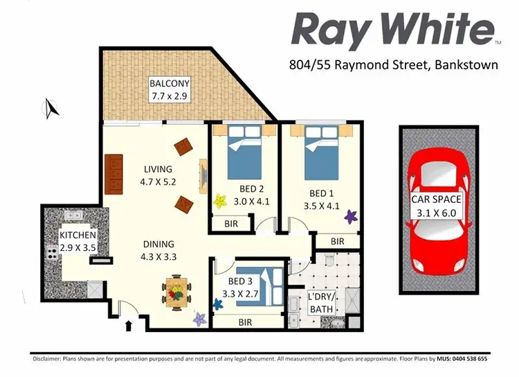 Second view of Homely unit listing, 804/55 Raymond Street, Bankstown NSW 2200