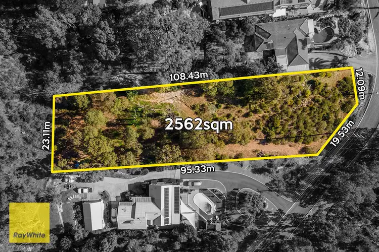 Main view of Homely land listing, 185 Falls Road, Lesmurdie WA 6076