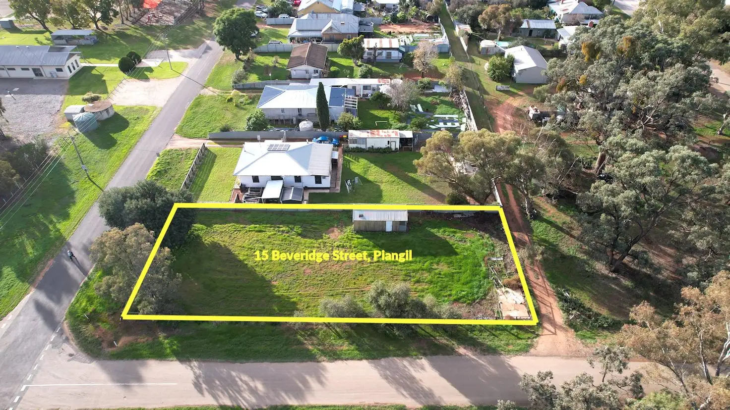 Main view of Homely land listing, 15 Beveridge Street, Piangil VIC 3597
