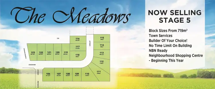 Second view of Homely land listing, LOT 120, Stage 5 The Meadows Estate, Evesham Circuit, Tamworth NSW 2340