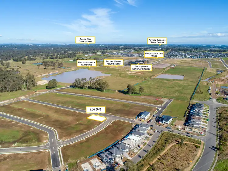 Main view of Homely land listing, 1 Almadin Street, Box Hill NSW 2765