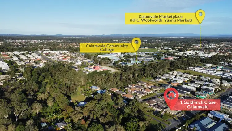 Second view of Homely house listing, 1 Goldfinch Close, Calamvale QLD 4116