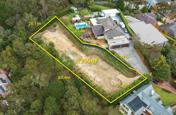 Main view of Homely land listing, 23 Anningie Park Place, Croydon North VIC 3136
