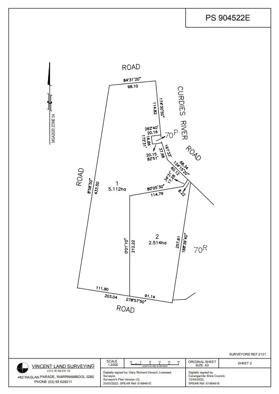 Second view of Homely land listing, 2/77 Curdies River Road, Timboon VIC 3268