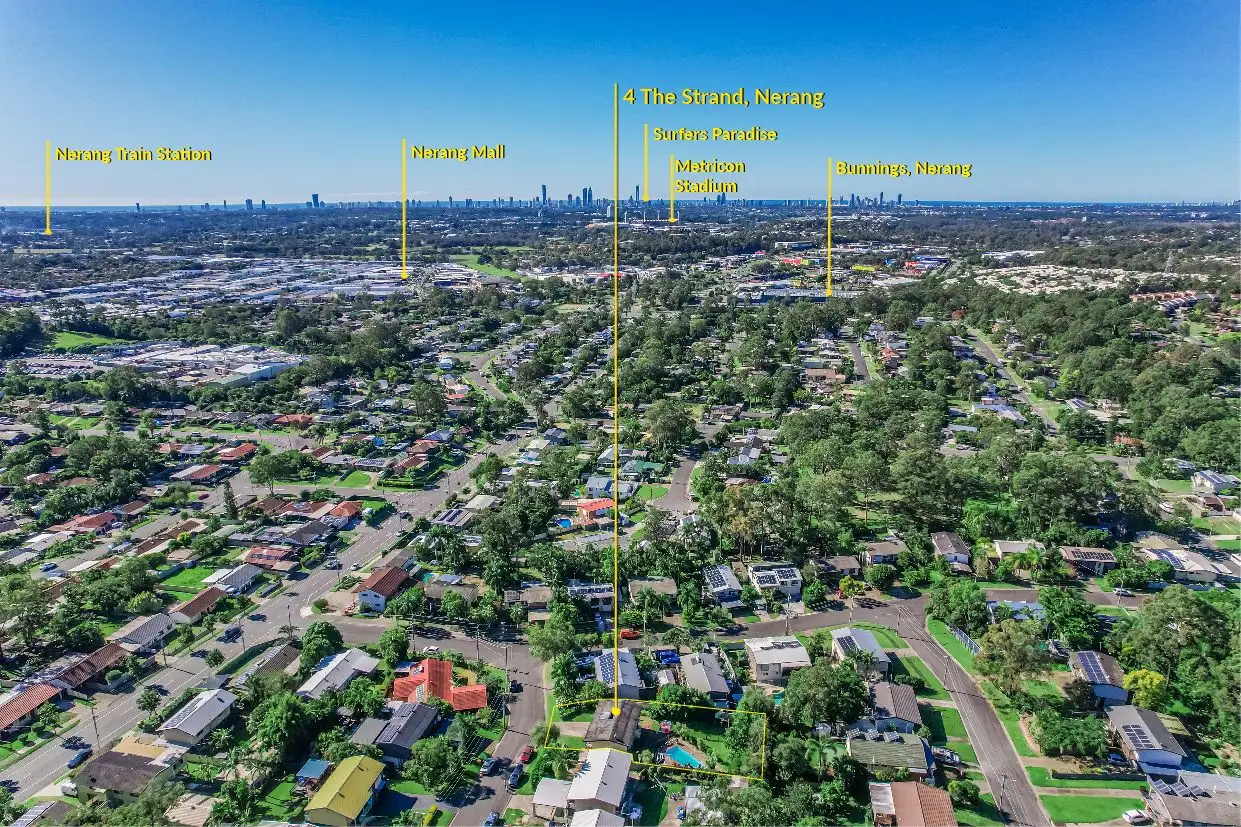 Main view of Homely house listing, 4 The Strand, Nerang QLD 4211