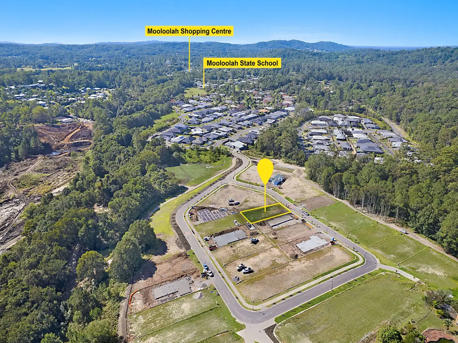 Main view of Homely land listing, Lot 45 Creekline Place, Mooloolah Valley QLD 4553