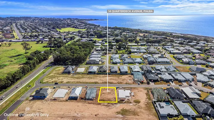 Second view of Homely land listing, 14 Quarterdeck Avenue, Pialba QLD 4655