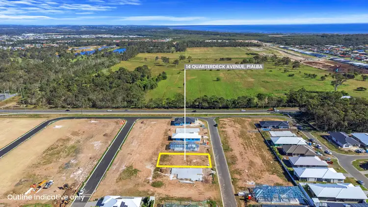 Third view of Homely land listing, 14 Quarterdeck Avenue, Pialba QLD 4655