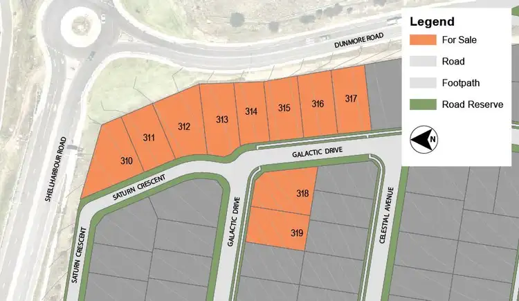 Third view of Homely land listing, Lot 312 Saturn Crescent, Dunmore NSW 2529