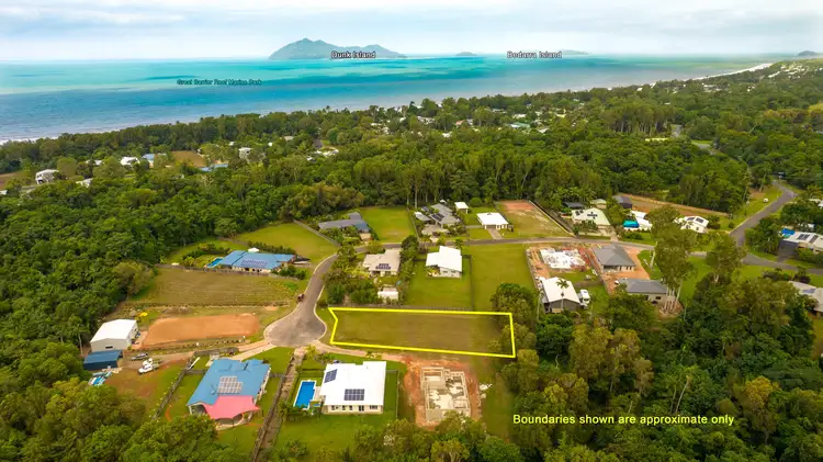 Main view of Homely land listing, 35 Sanctuary Crescent, Wongaling Beach QLD 4852
