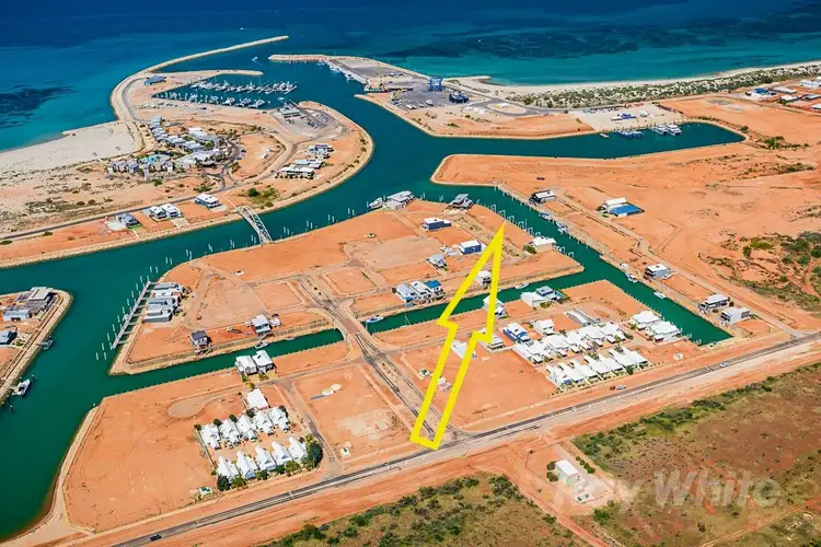 Second view of Homely land listing, 46 Bluefin Cove, Exmouth WA 6707