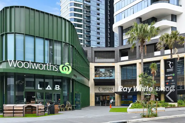 Second view of Homely apartment listing, 2402/36 Walker Street, Rhodes NSW 2138