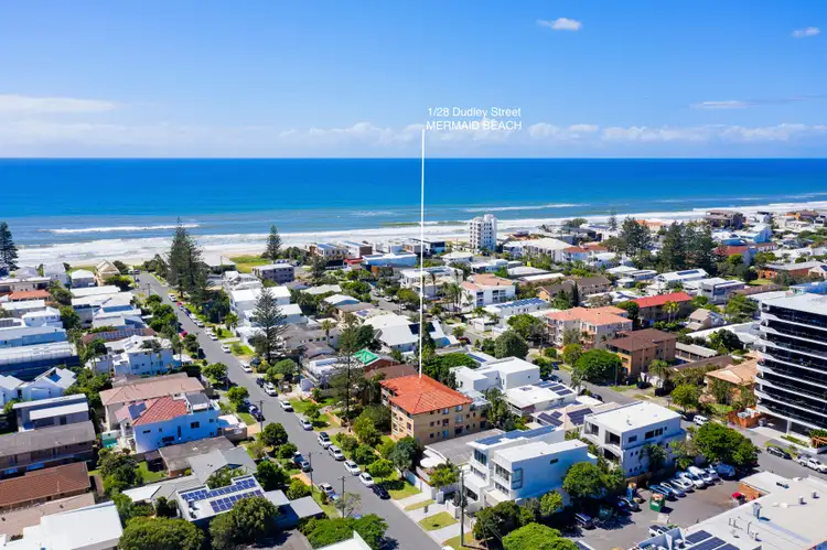Second view of Homely apartment listing, 1/28 Dudley Street, Mermaid Beach QLD 4218