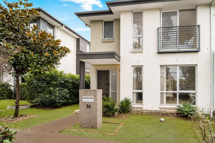 Main view of Homely semi-detached listing, 36 Stanley Avenue, Middleton Grange NSW 2171