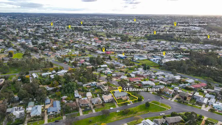 Third view of Homely house listing, 51 Bakewell Street, North Bendigo VIC 3550