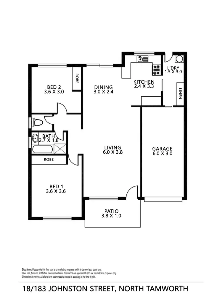 Seventh view of Homely unit listing, 18/183 Johnston Street, Tamworth NSW 2340
