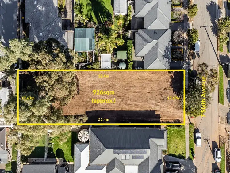 Main view of Homely land listing, 7 Sixth Avenue, Warradale SA 5046