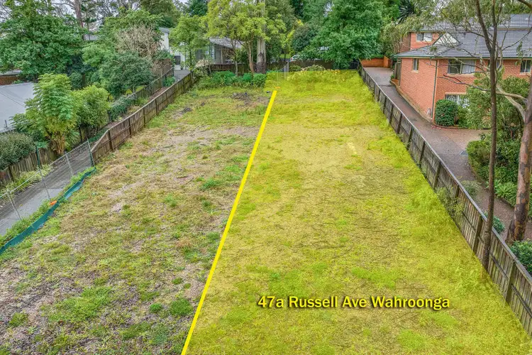 Second view of Homely land listing, 47A Russell Avenue, Wahroonga NSW 2076