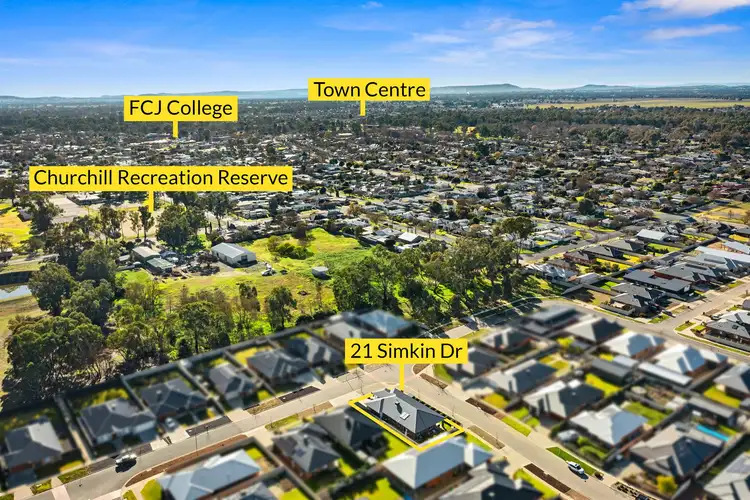 Third view of Homely house listing, 21 Simkin Drive, Benalla VIC 3672