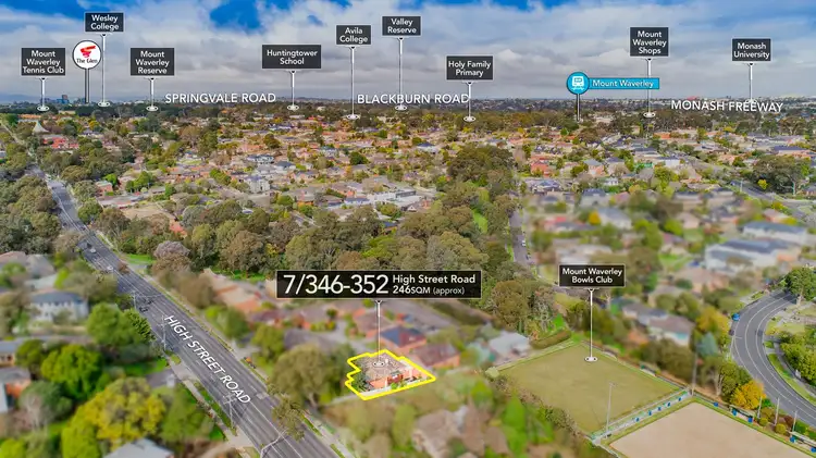 Second view of Homely unit listing, 7/346-352 High Street Road, Mount Waverley VIC 3149